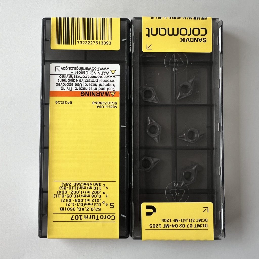 SANDVIK / DCMT070204-MF 1205 / 10 pcs