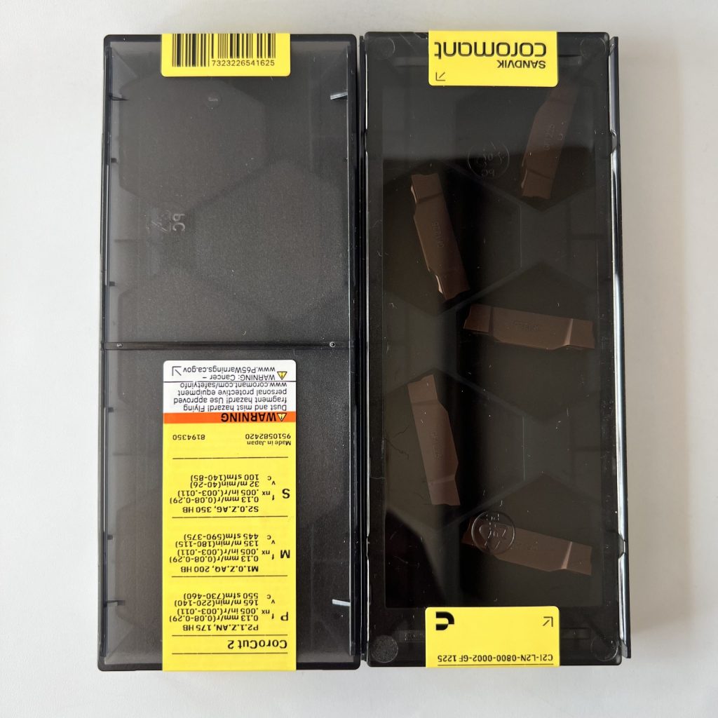 SANDVIK / C2I-L2N-0800-0002-GF 1225 / 5 pcs