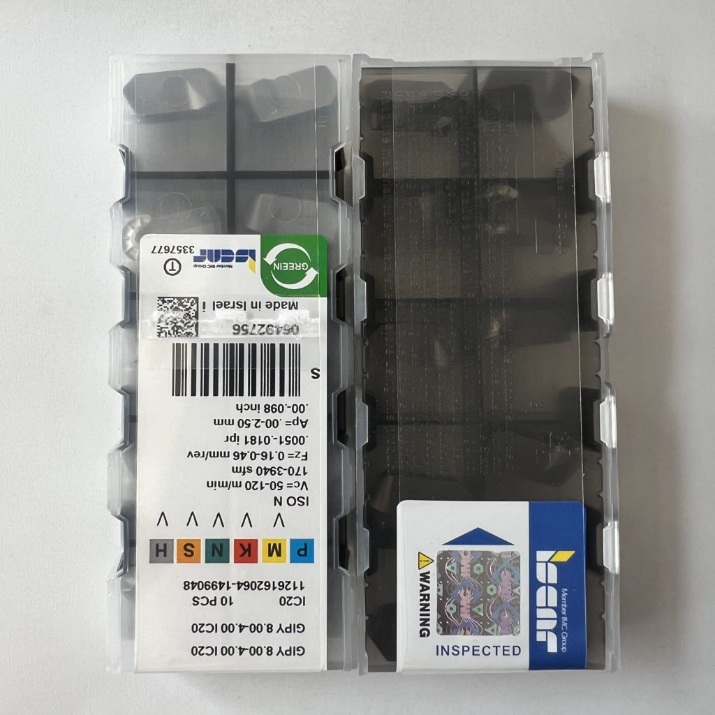ISCAR / GIPY8.00-4.00 IC20 / 10 pcs