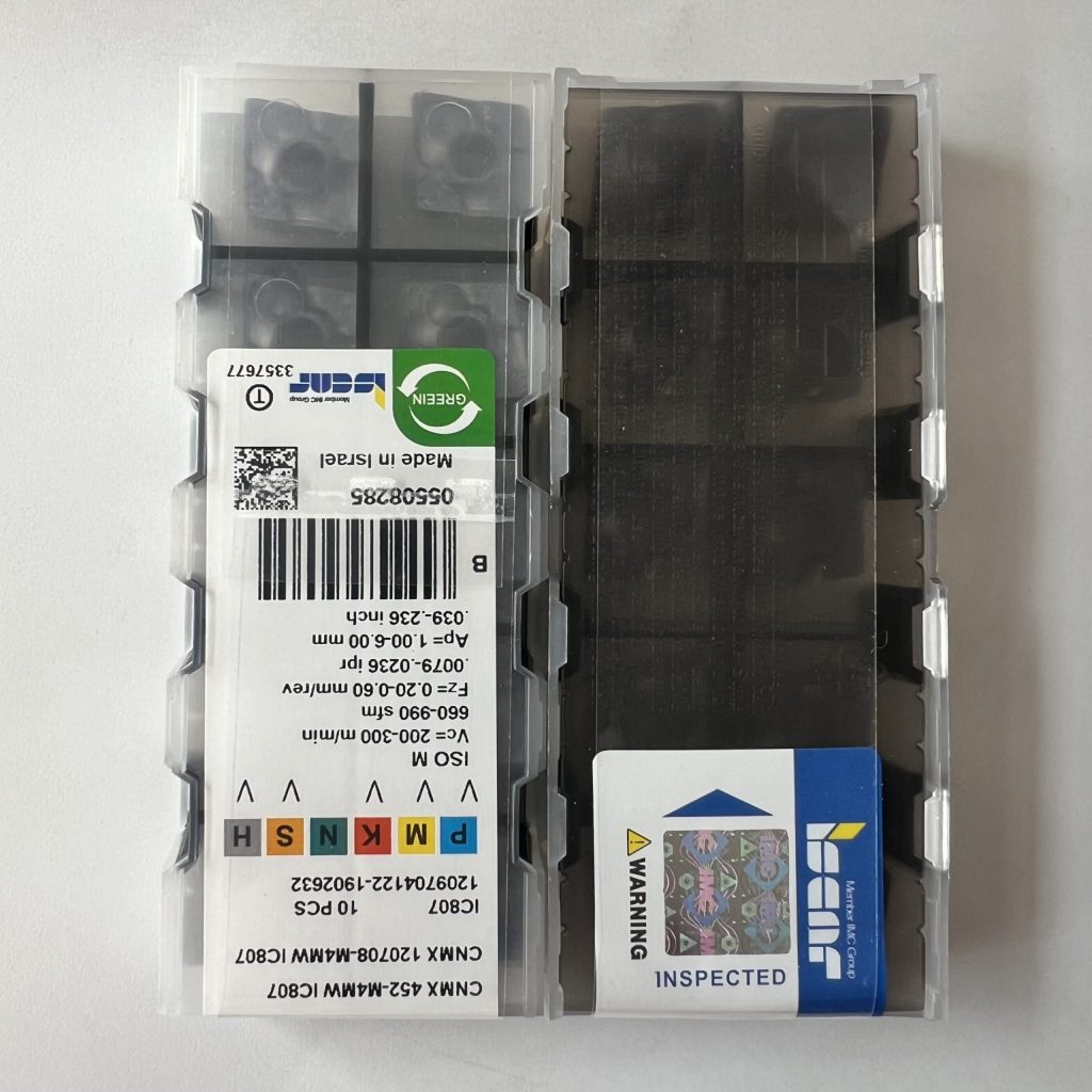 ISCAR / CNMX120708-M4MW IC807 / 10 pcs