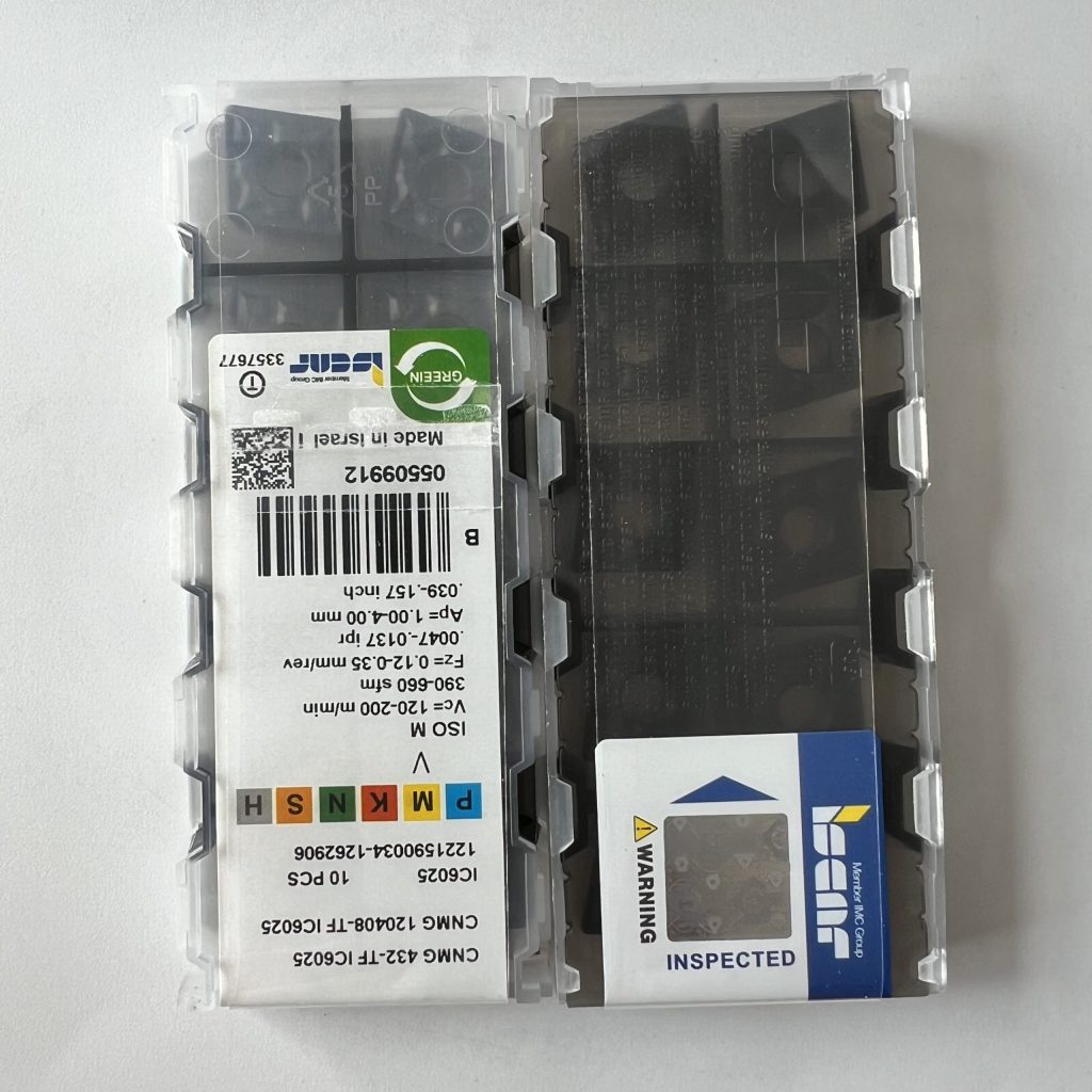 ISCAR / CNMG120408-TF IC6025 / 10 pcs