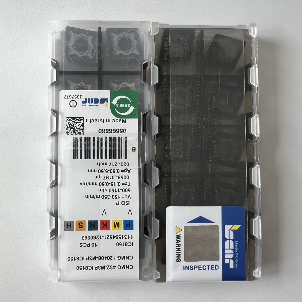 ISCAR / CNMG120408-M3P IC8150 / 10 pcs