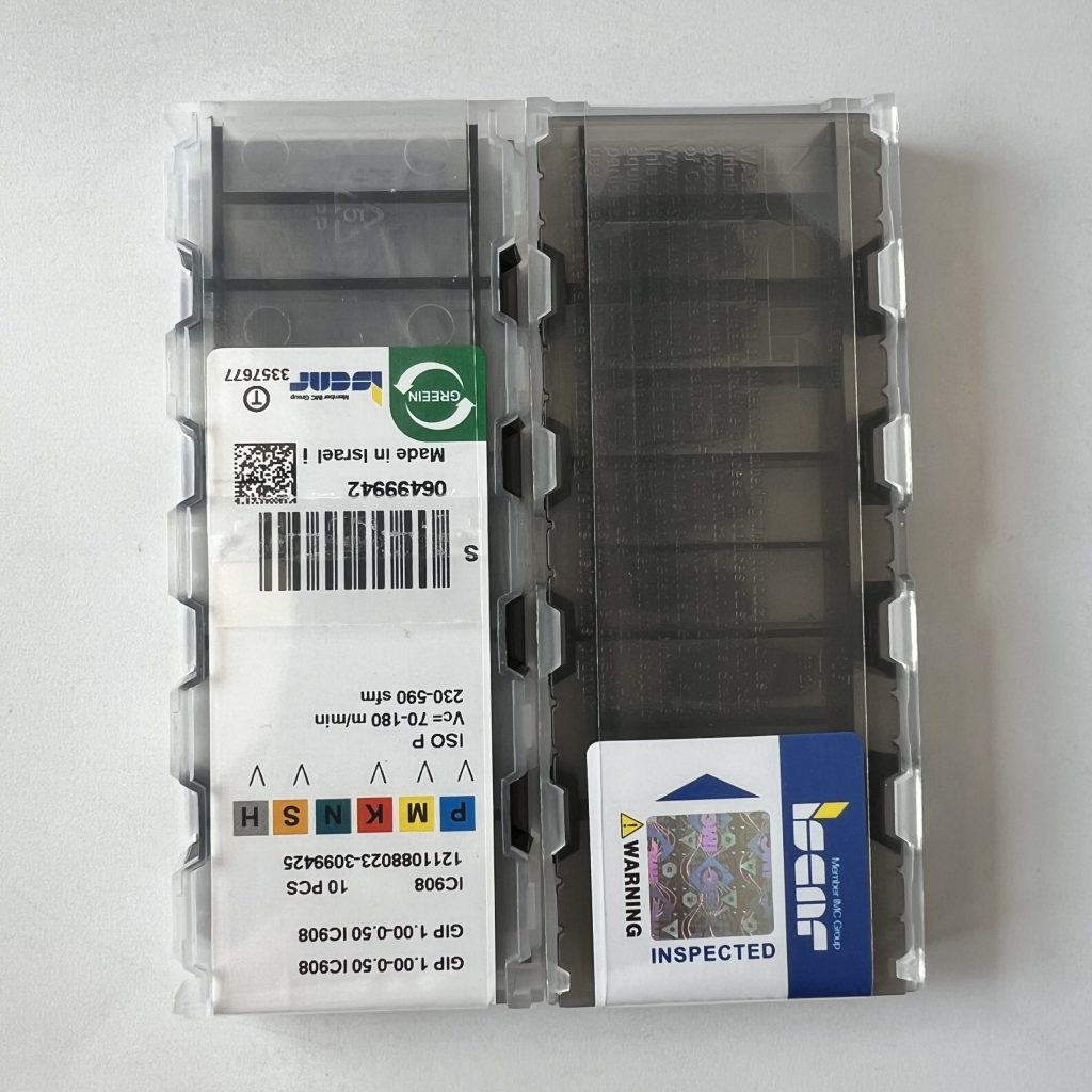 ISCAR / GIP1.00-0.50 IC908 / 10 pcs
