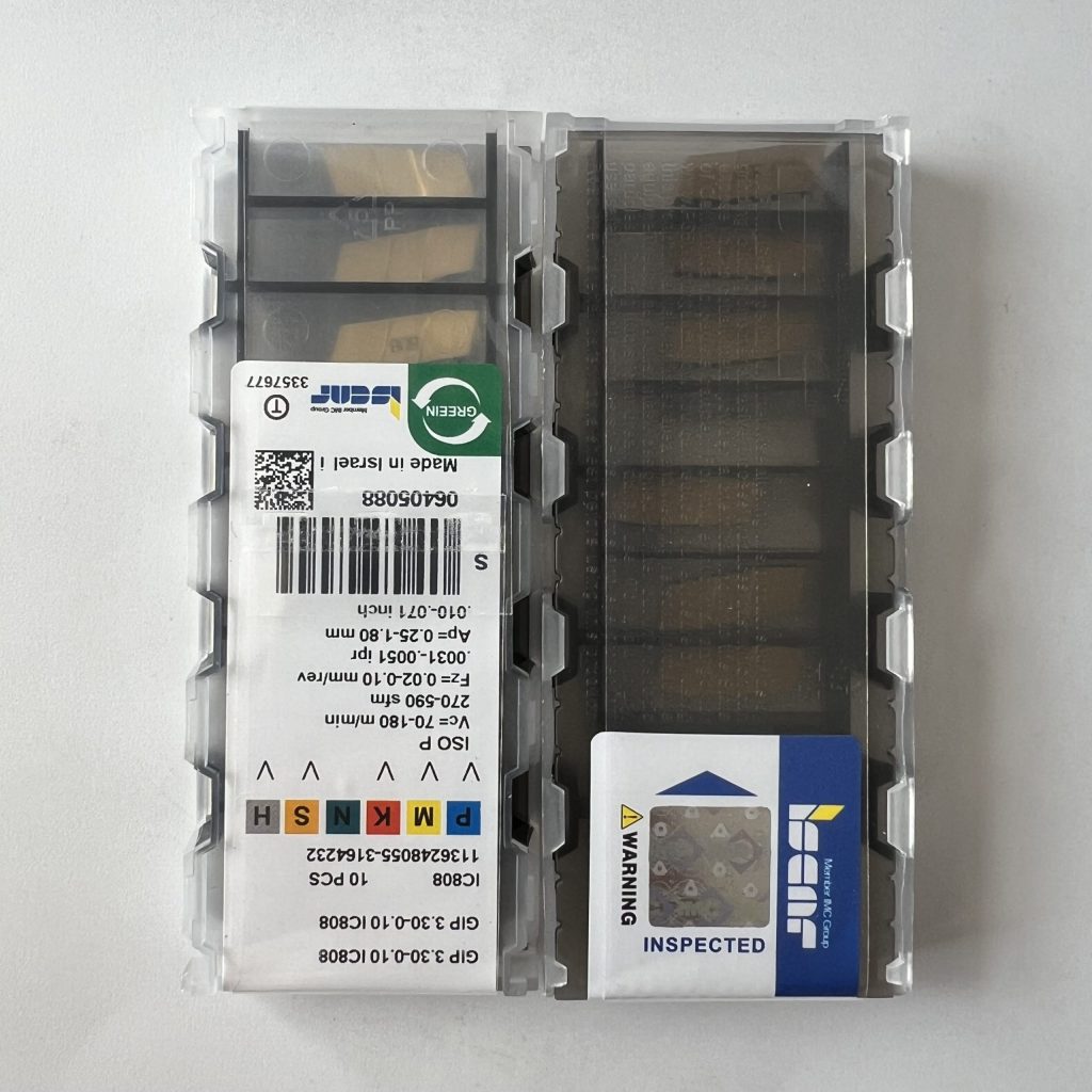 ISCAR / GIP3.30-0.10 IC808 / 10 pcs