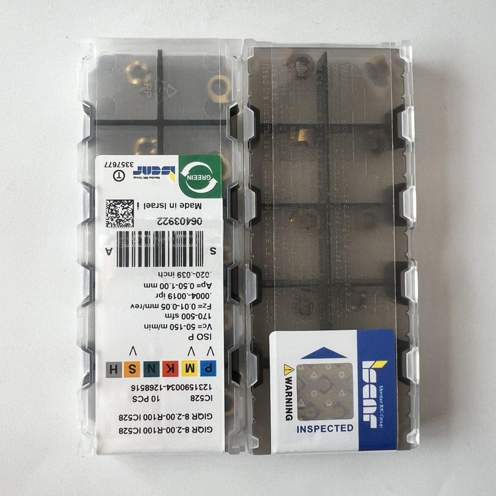 ISCAR / GIQR8-2.00-R100 IC528 / 10 pcs