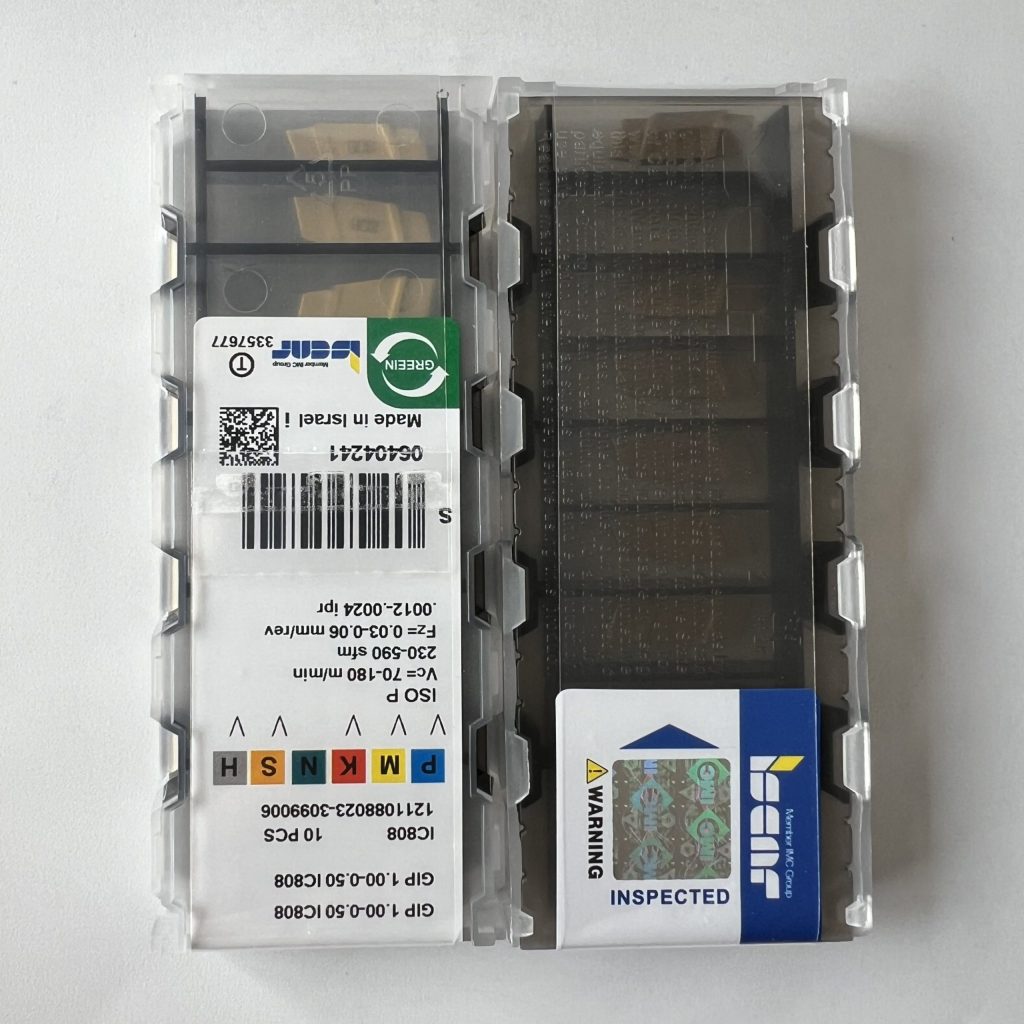 ISCAR / GIP1.00-0.50 IC808 / 10 pcs