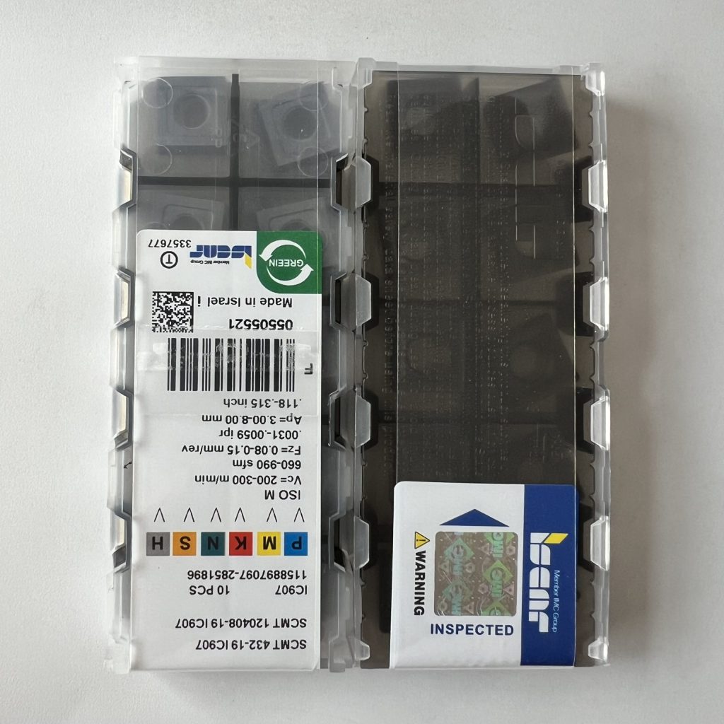 ISCAR / SCMT120408-19 IC907 / 10 pcs