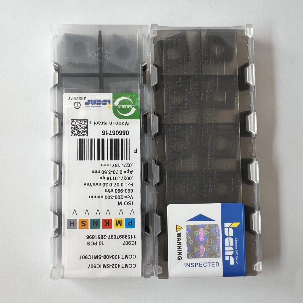ISCAR / CCMT120408-SM IC907 / 10 pcs