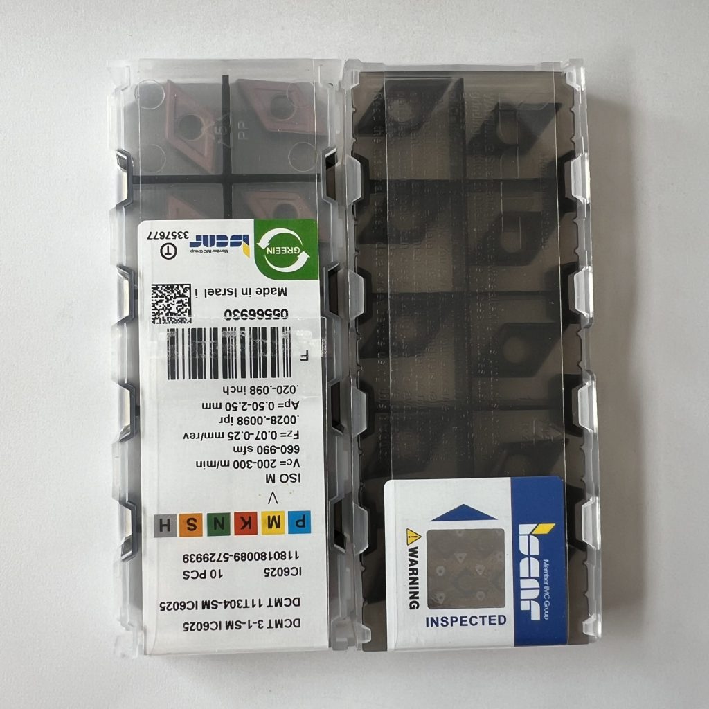 ISCAR / DCMT11T304-SM IC6025 / 10 pcs