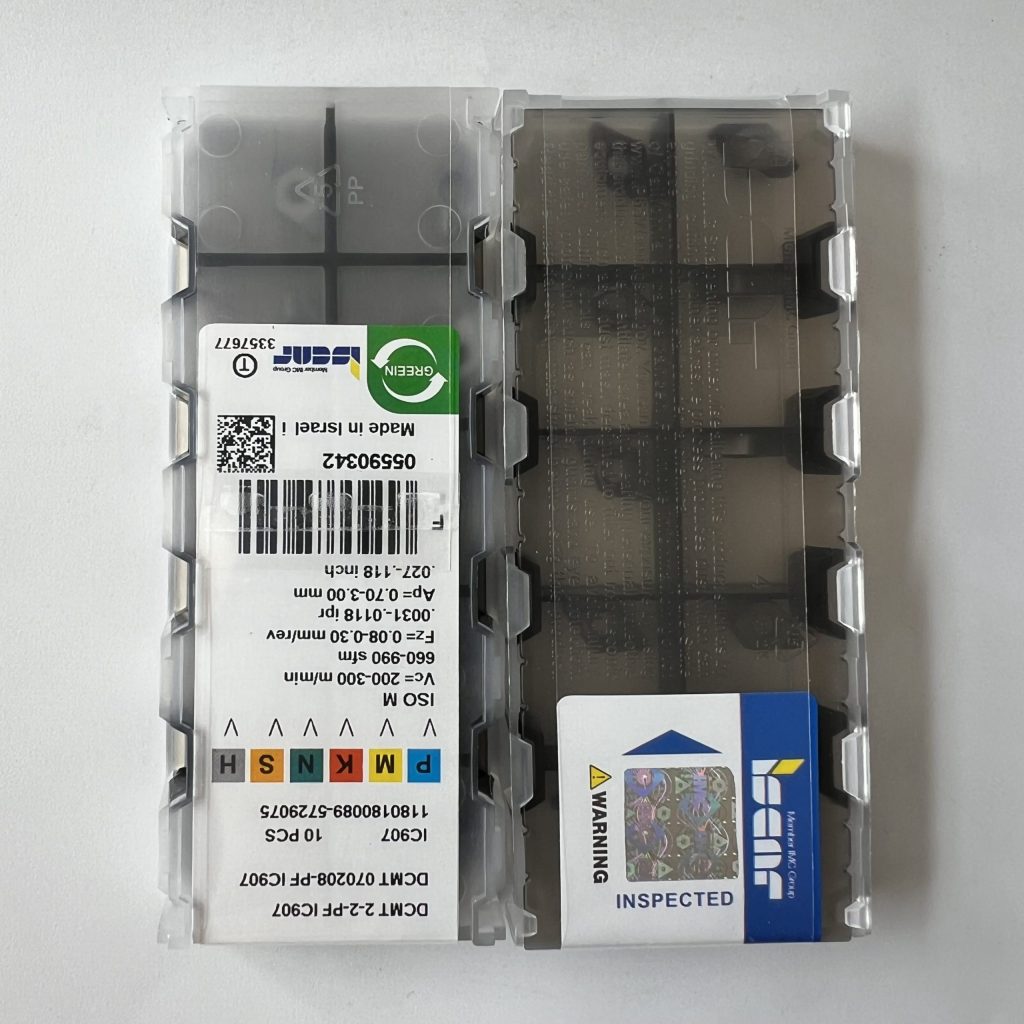 ISCAR / DCMT070208-PF IC907 / 10 pcs