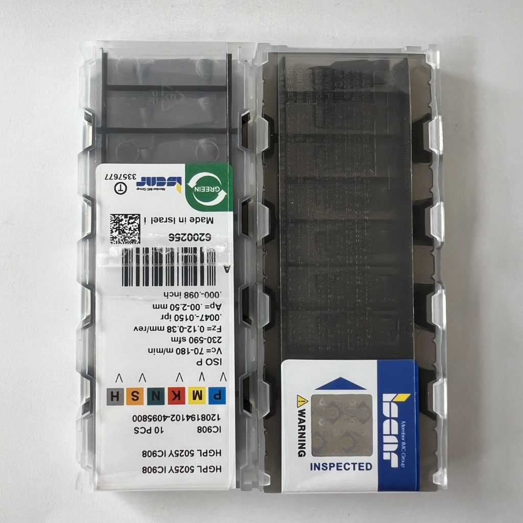 ISCAR / HGPL5025Y IC908 / 10 pcs