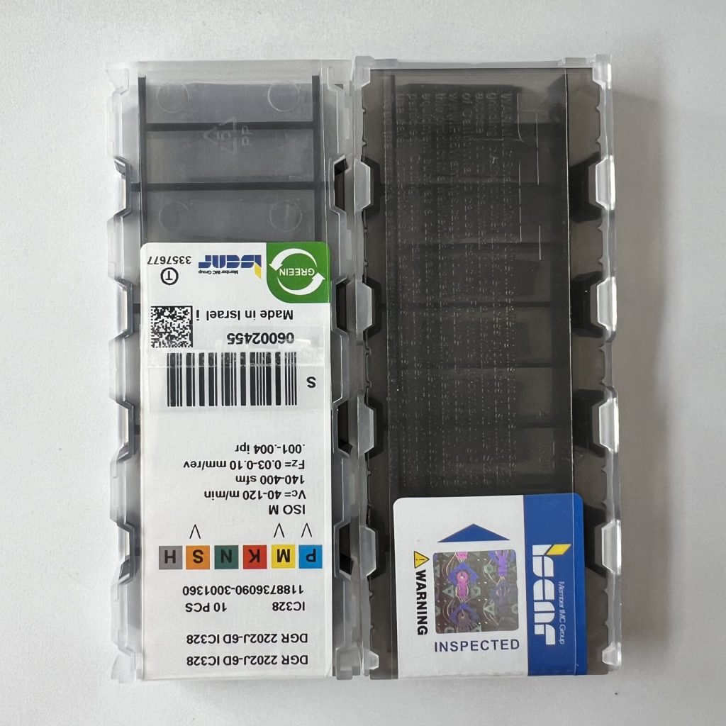 ISCAR / DGR2202J-6D IC328 / 10 pcs