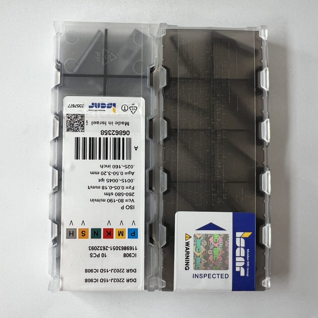 ISCAR / DGR2202J-15D IC908 / 10 pcs