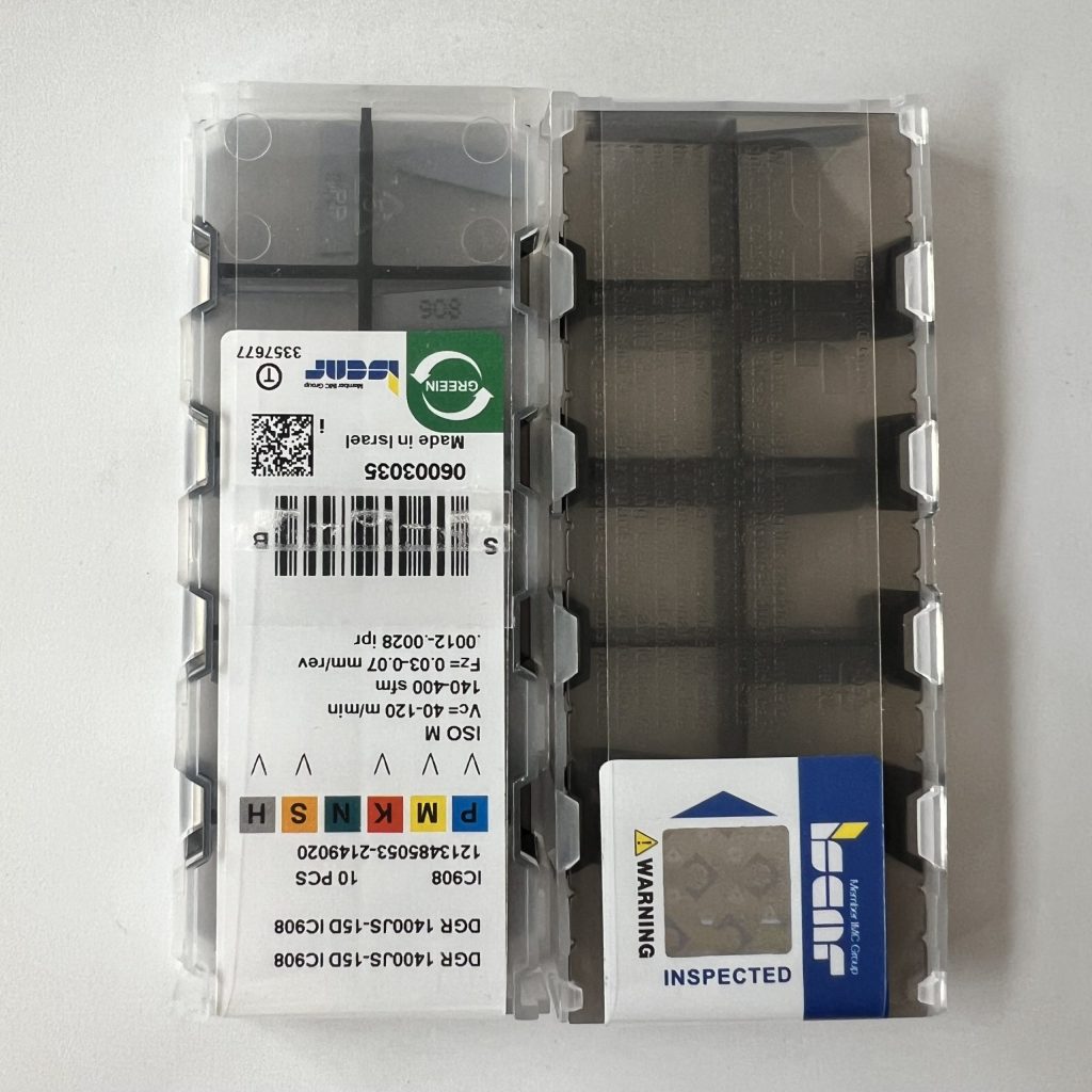 ISCAR / DGR1400JS-15D IC908 / 10 pcs
