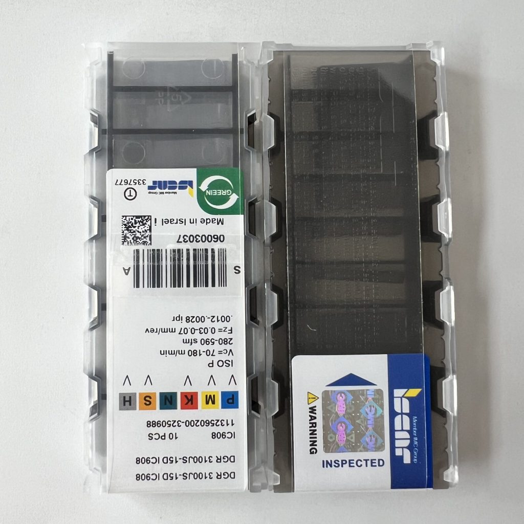 ISCAR / DGR3100JS-15D IC908 / 10 pcs