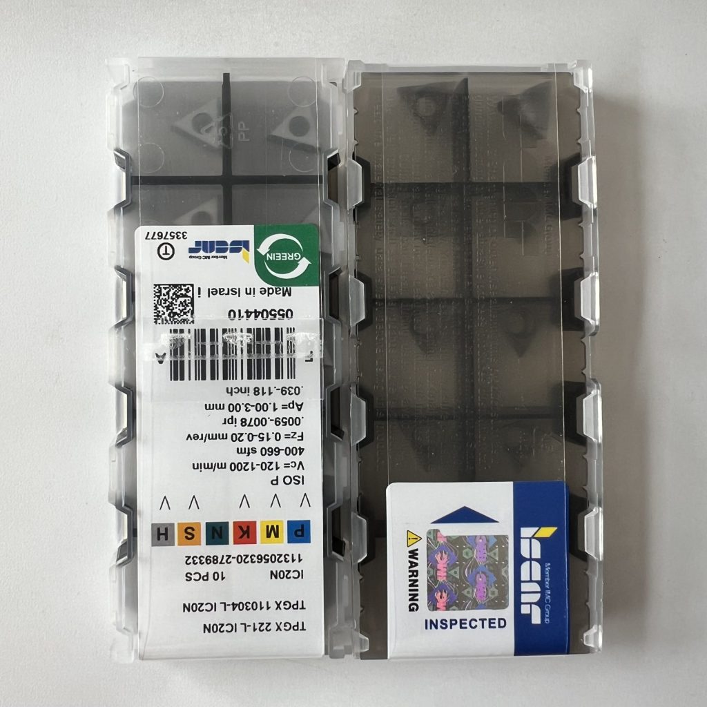 ISCAR / TPGX110304-L IC20N / 10 pcs