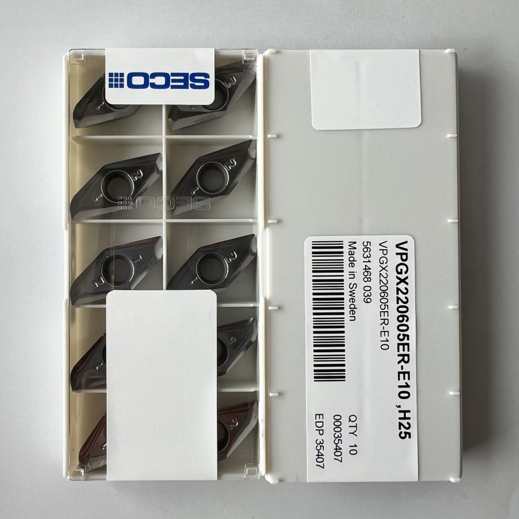 SECO/ VPGX220605ER-E10,H25 / 10 pcs
