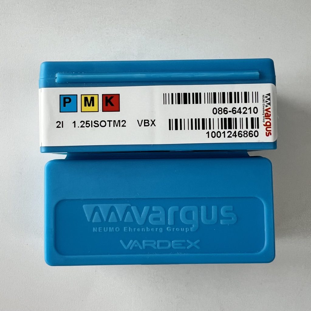 Vargus / 2I1.25ISOTM2 VBX / 10 pcs