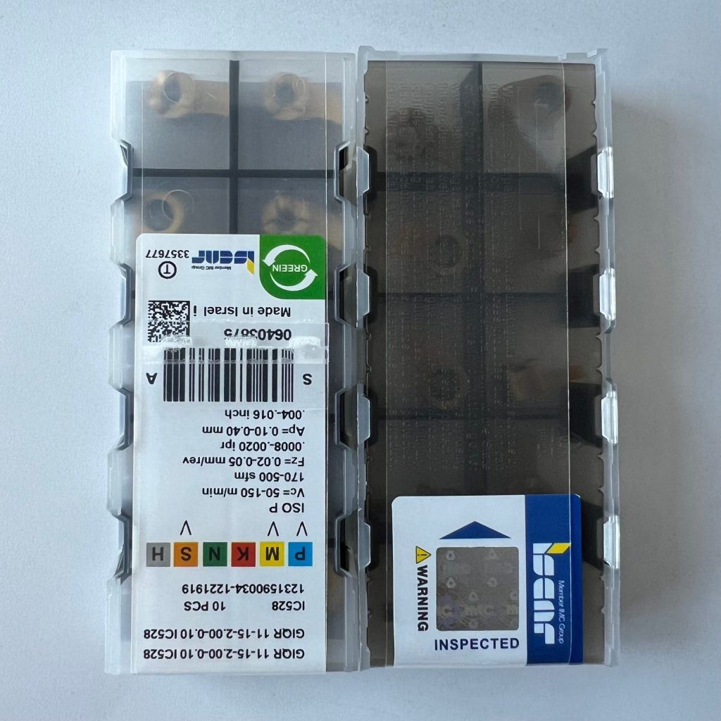 ISCAR / GIQR11-15-2.00-0.10 IC528 / 10 pcs