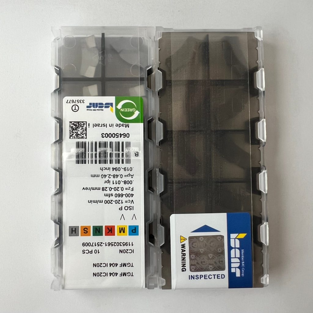 ISCAR / TGMF404 IC20N / 10 pcs