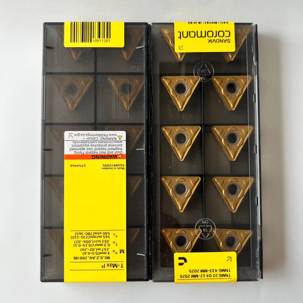 SANDVIK / TNMG220412-MM 2025 / 10 pcs