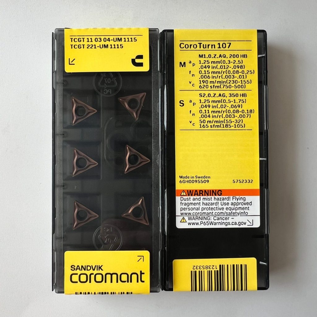 SANDVIK / TCGT110304-UM 1115 / 10 pcs