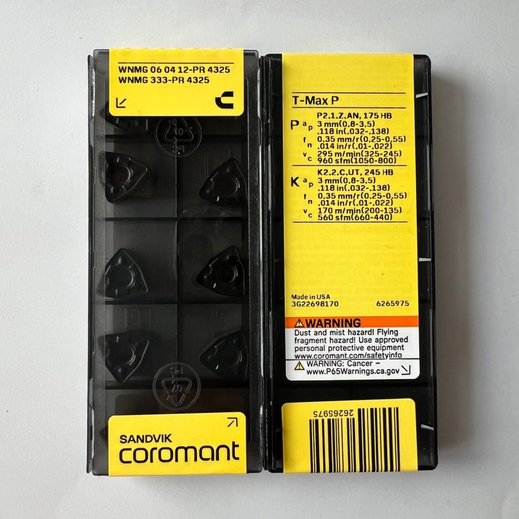SANDVIK / WNMG060412-PR 4325 / 10 pcs