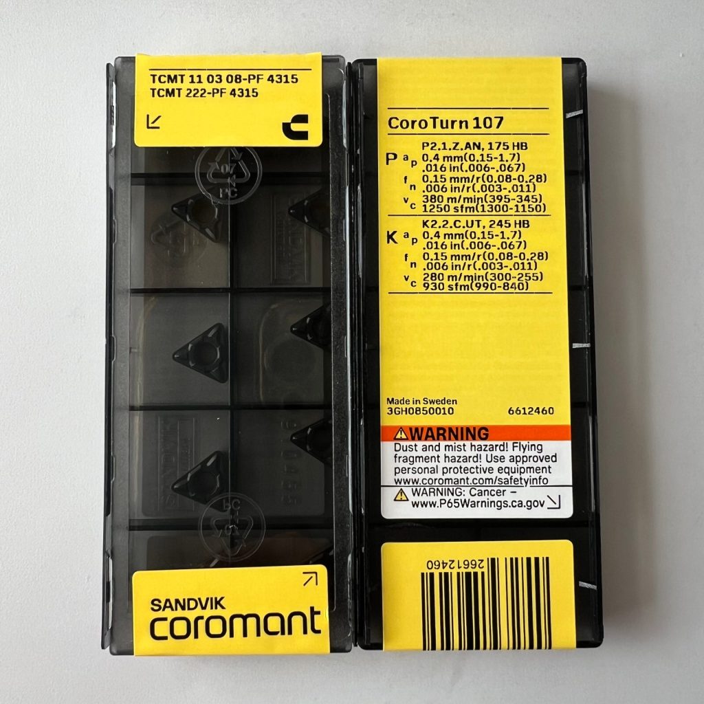 SANDVIK / TCMT110308-PF 4315 / 10 pcs