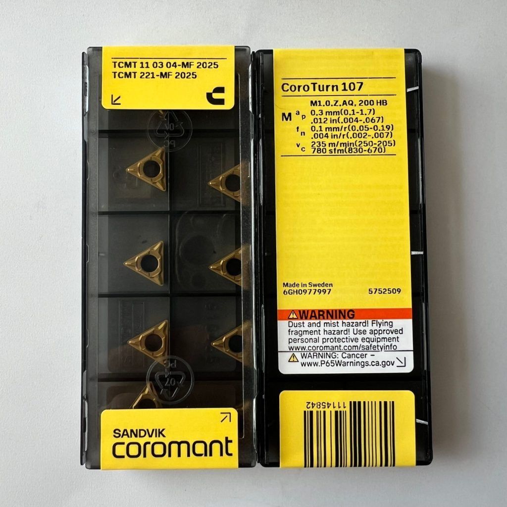 SANDVIK / TCMT110304-MF 2025 / 10 pcs