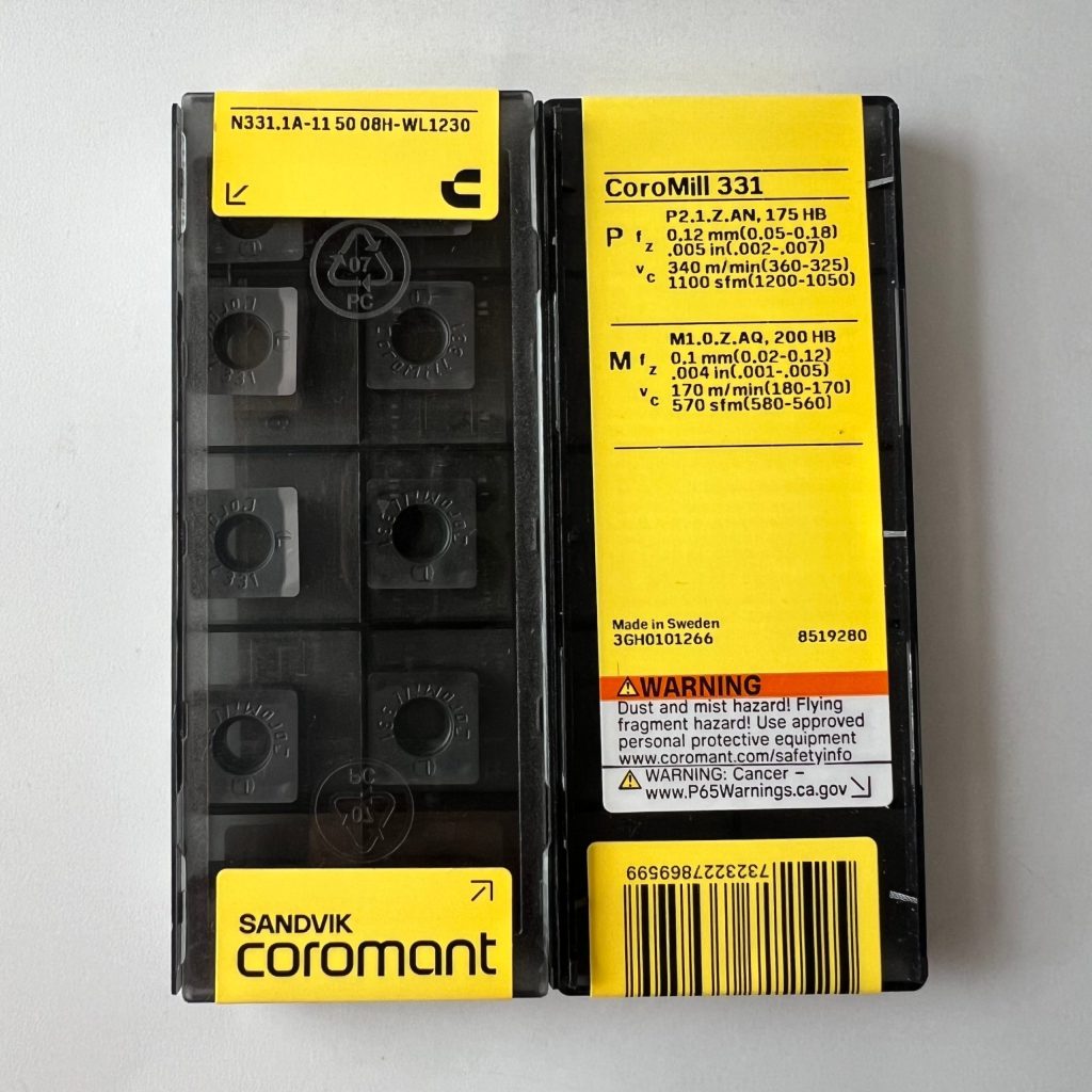 SANDVIK / N331.1A-115008H-WL 1230 / 10 pcs