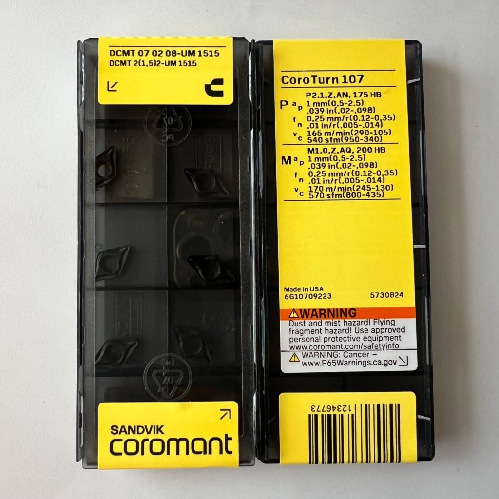 SANDVIK / DCMT070208-UM 1515 / 10 pcs