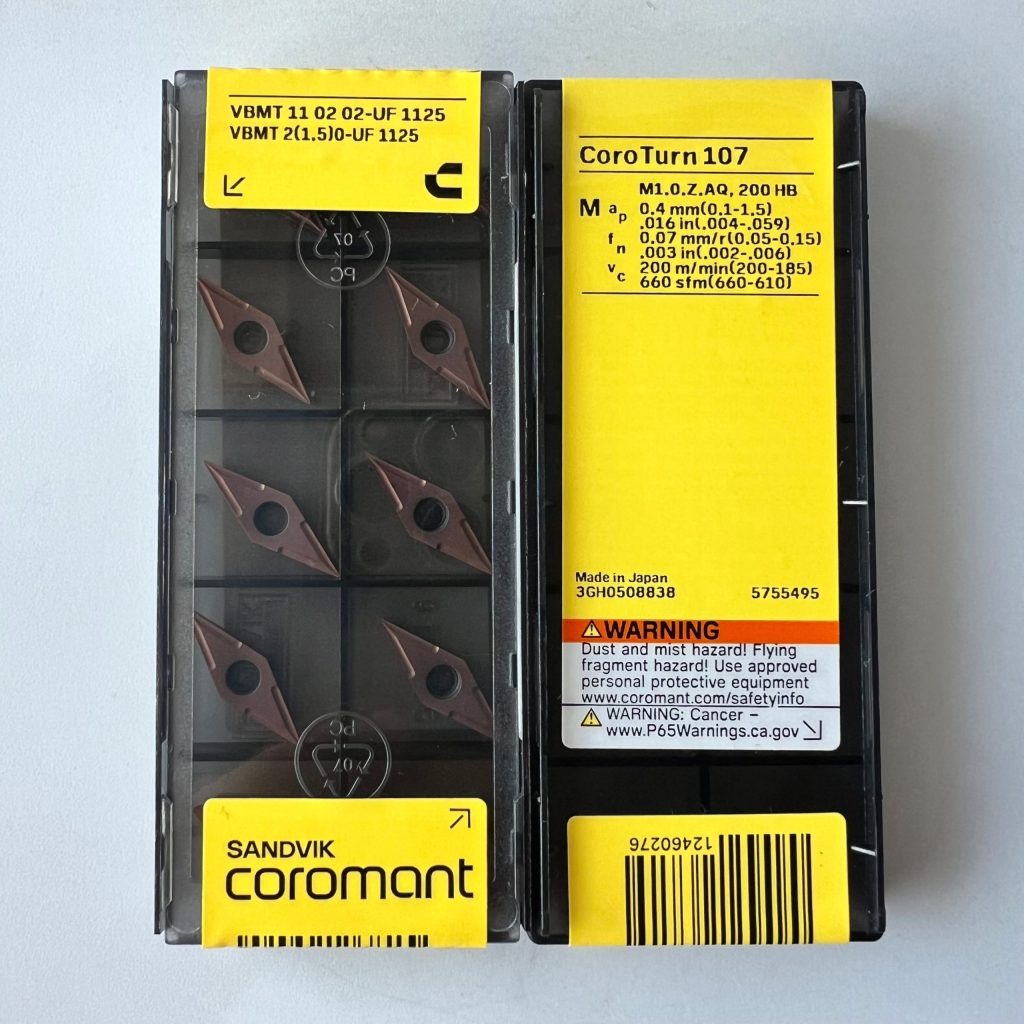 SANDVIK / VBMT110202-UF 1125 / 10 pcs