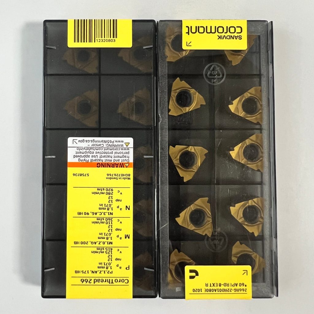 SANDVIK / 266RG-22RD01A080E 1020 / 10 pcs