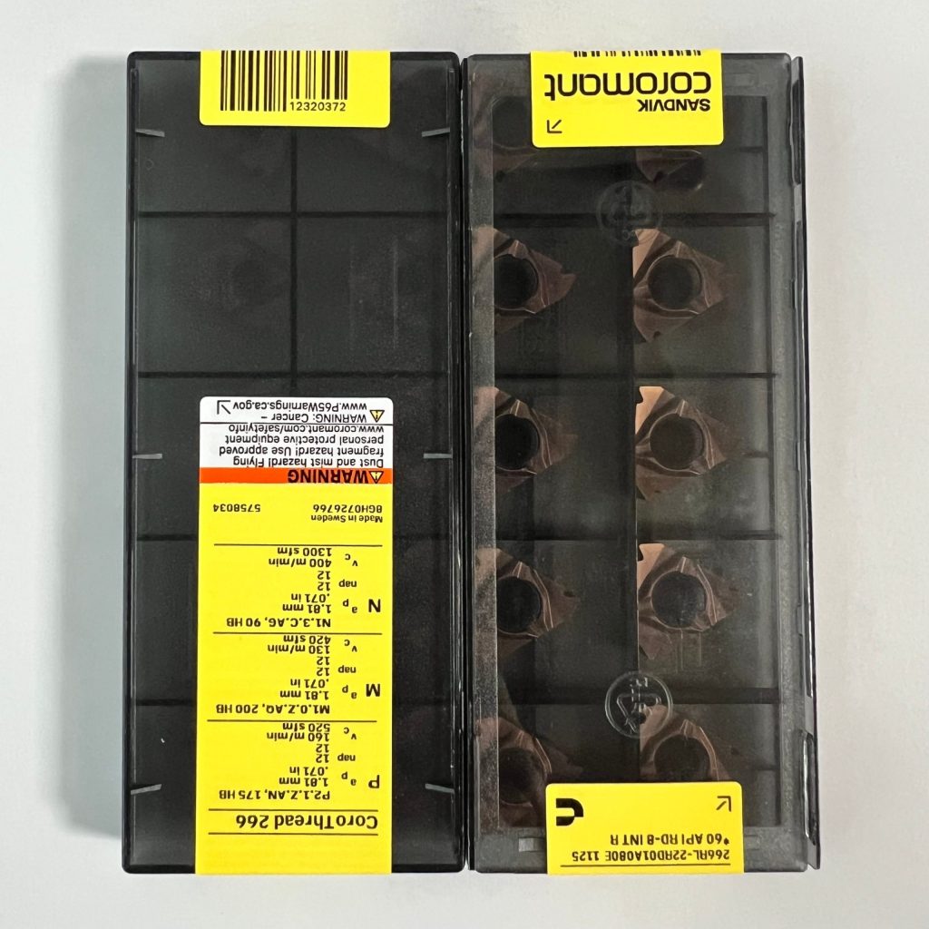 SANDVIK / 266RL-22RD01A080E 1125 / 10 pcs