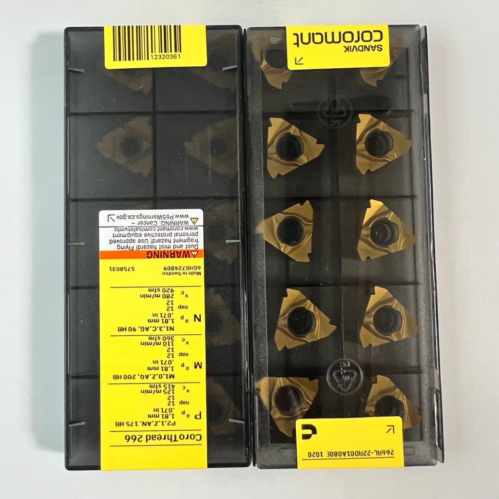 SANDVIK / 266RL-22RD01A080E 1020 / 10 pcs