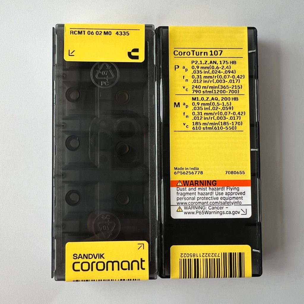 SANDVIK / RCMT0602M0 4335 / 10 pcs