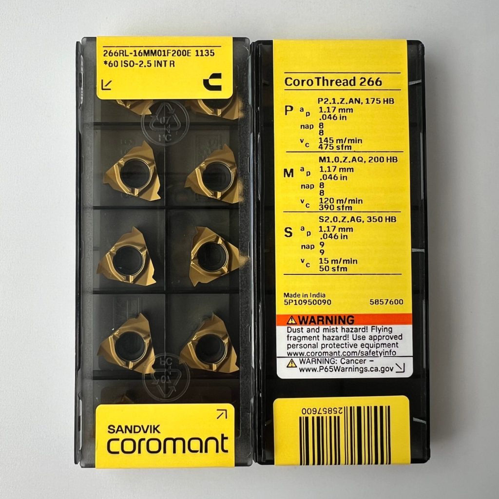 SANDVIK / 266RL-16MM01F200E 1135 / 10 pcs