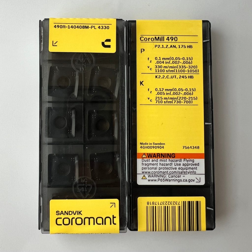 SANDVIK / 490R-140408M-PL 4330 / 10 pcs