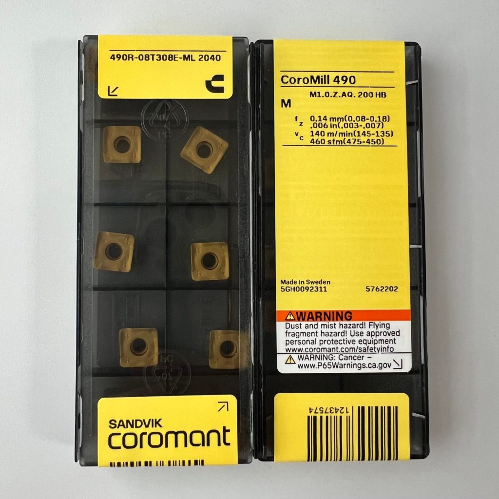 SANDVIK / 490R-08T308E-ML 2040 / 10 pcs