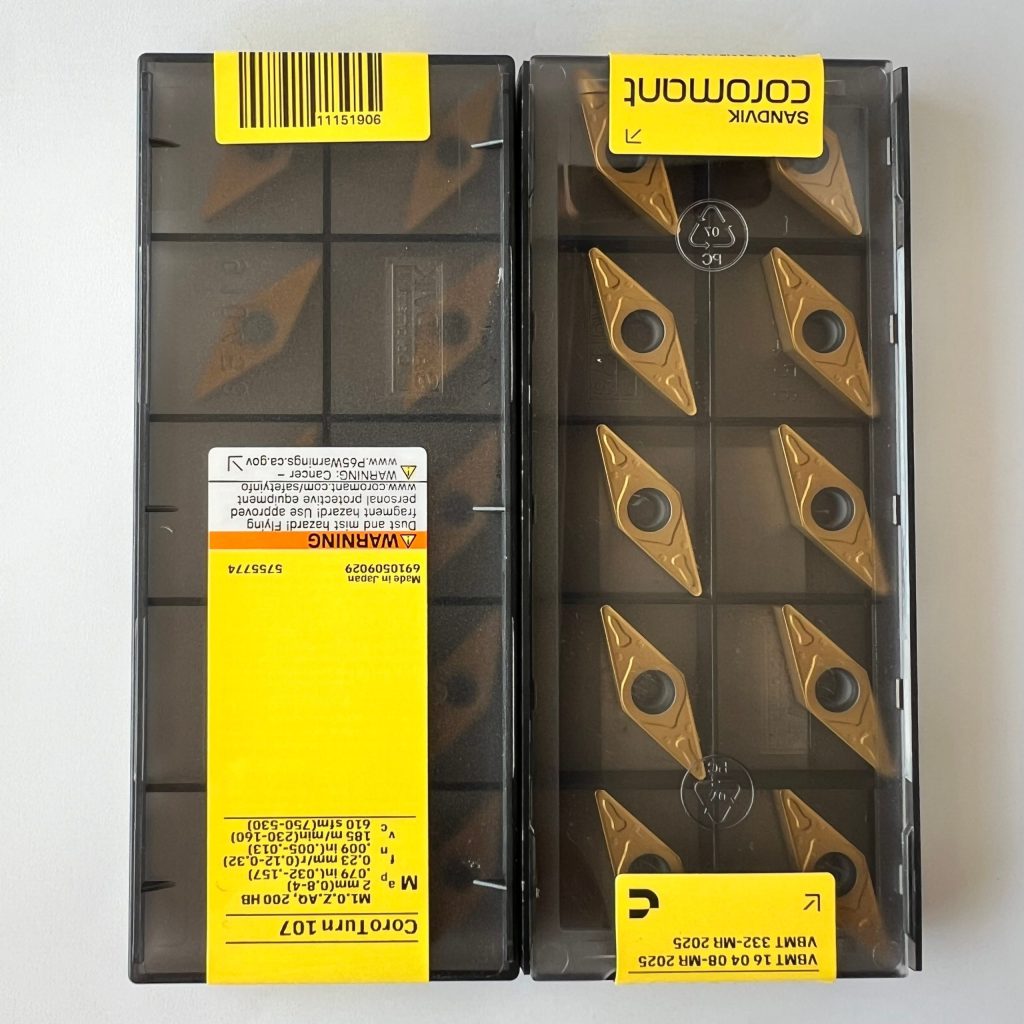 SANDVIK / VBMT160408-MR 2025 / 10 pcs