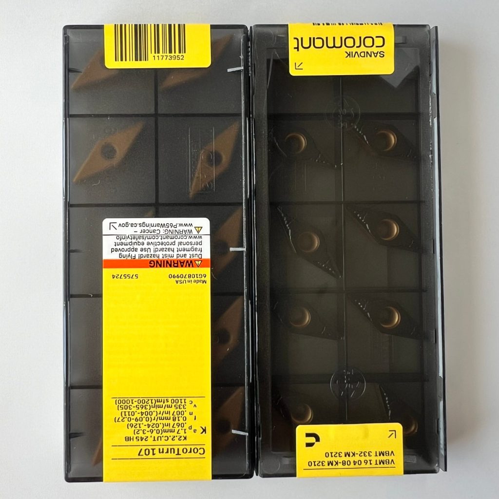 SANDVIK / VBMT160408-KM 3210 / 10 pcs