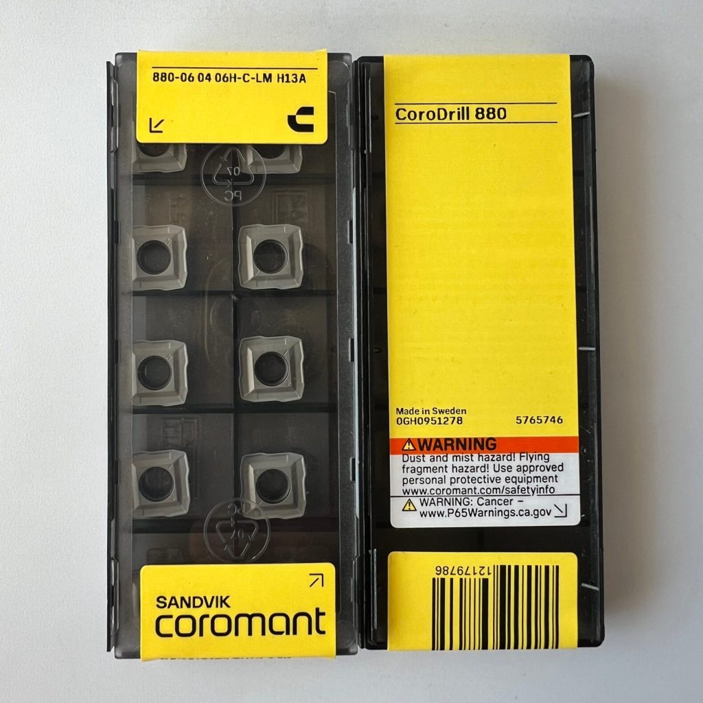 SANDVIK / 880-060406H-C-LM H13A / 10 pcs