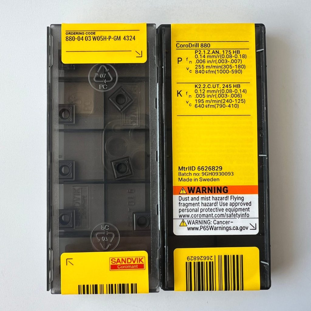 SANDVIK / 880-0403W05H-P-GM 4324 / 10 pcs