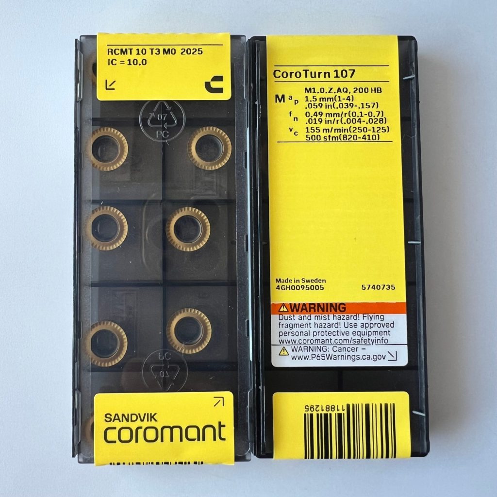 SANDVIK / RCMT10T3M0 2025 / 10 pcs