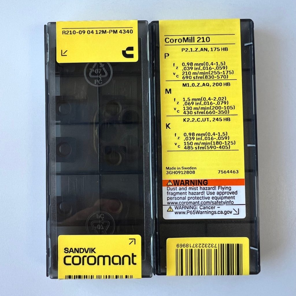 SANDVIK / R210-090412M-PM 4340 / 10 pcs