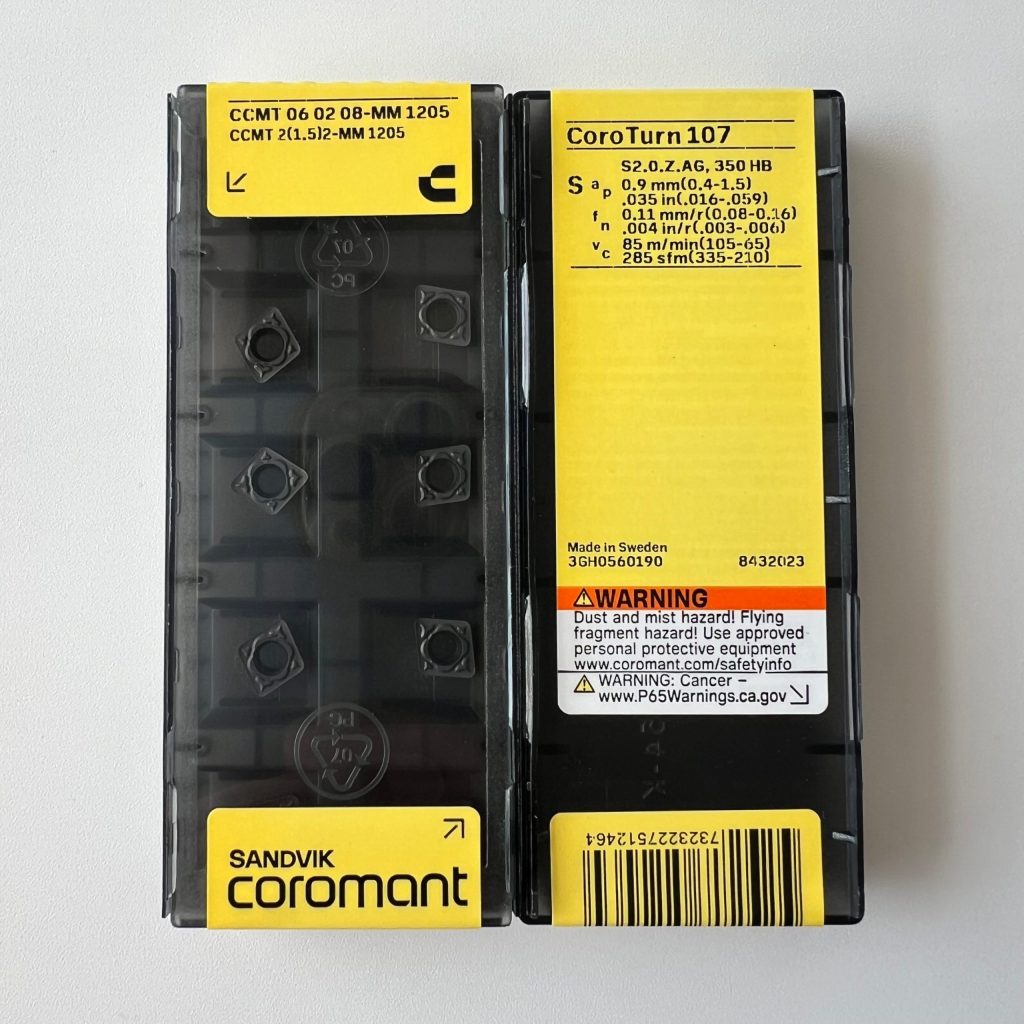 SANDVIK / CCMT060208-MM 1205 / 10 pcs