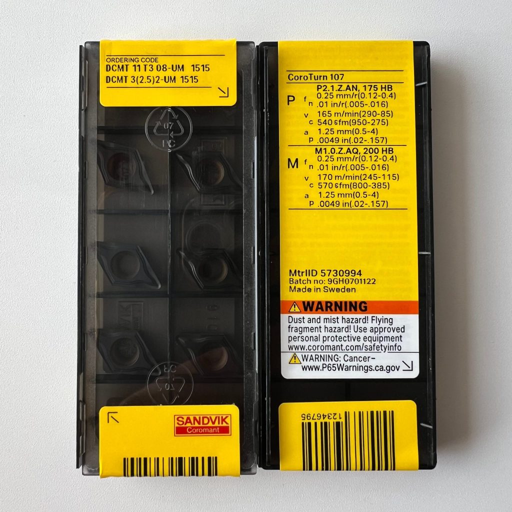 SANDVIK / DCMT11T308-UM 1515 / 10 pcs