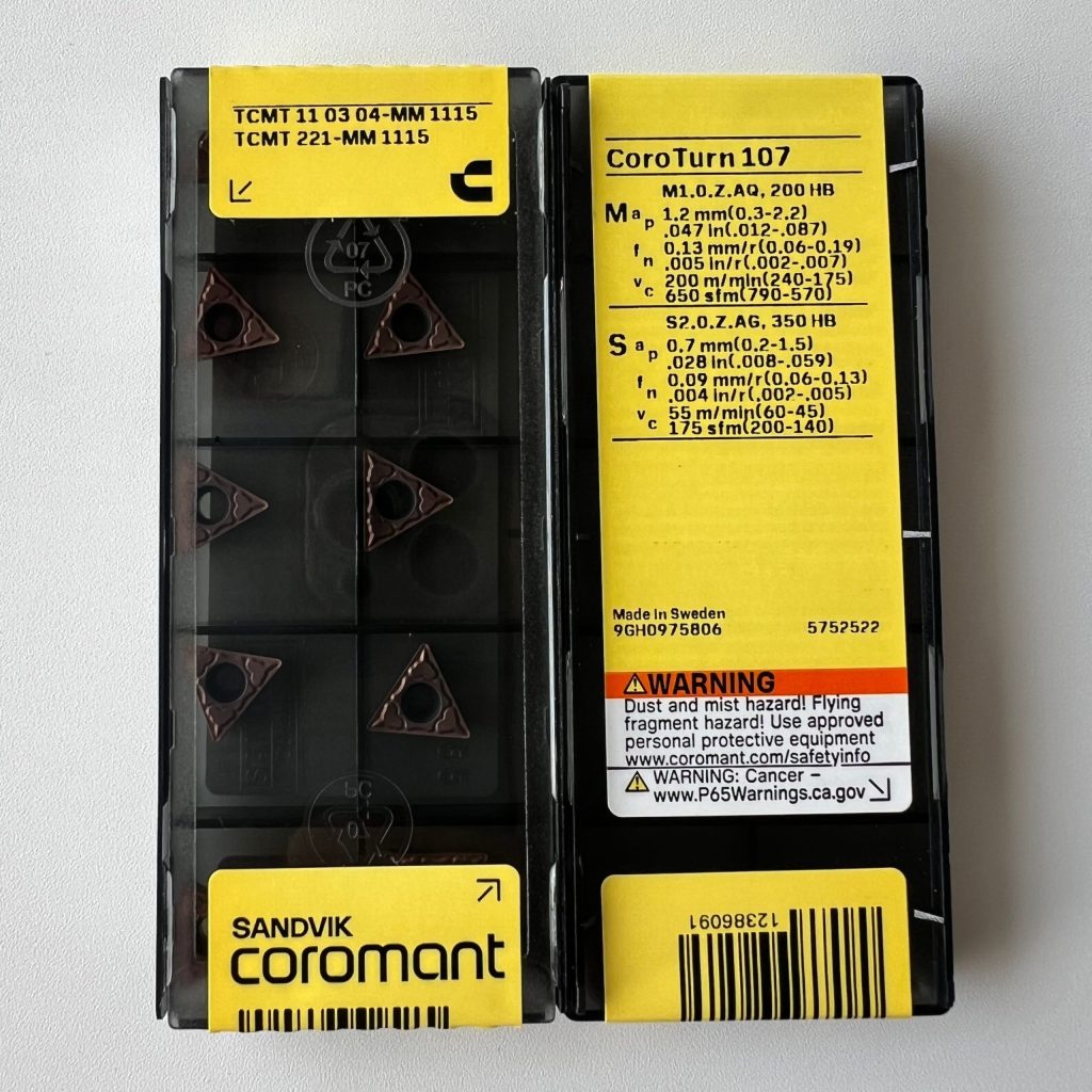 SANDVIK / TCMT110304-MM 1115 / 10 pcs