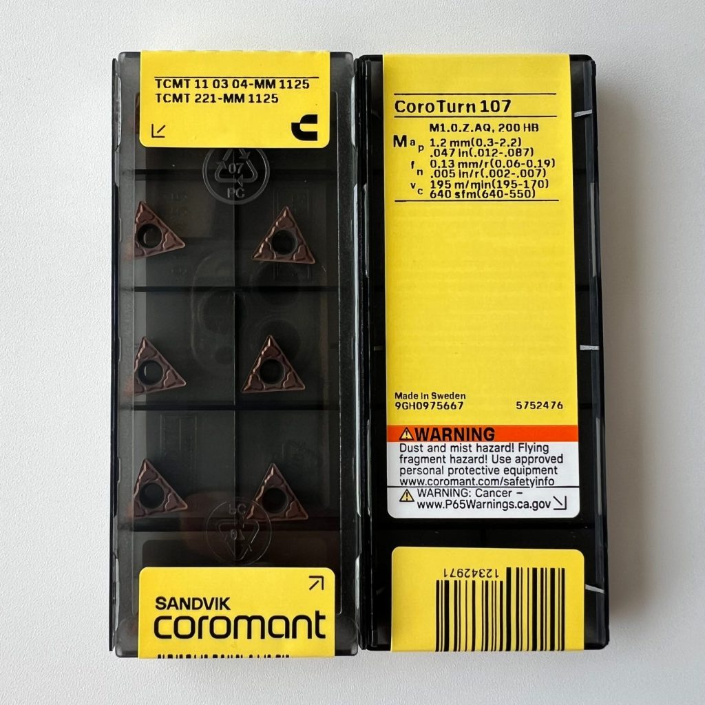 SANDVIK / TCMT110304-MM 1125 / 10 pcs