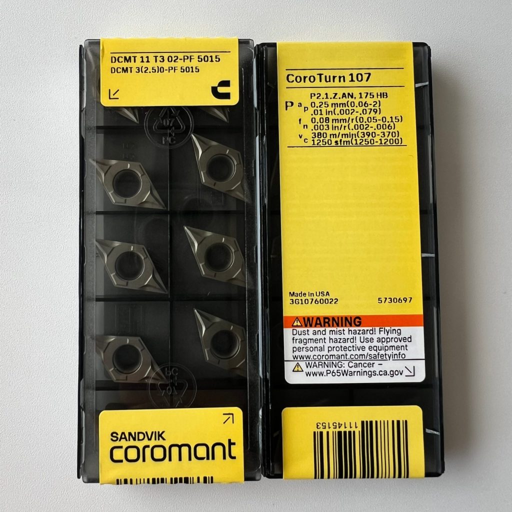 SANDVIK / DCMT11T302-PF 5015 / 10 pcs